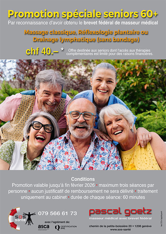 Masseur médical avec brevet fédéral